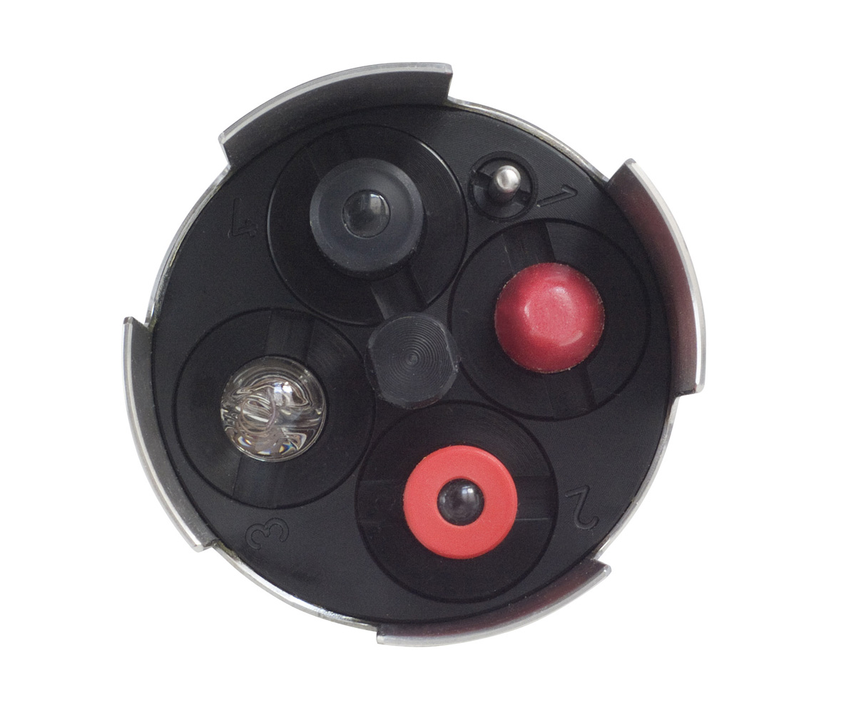 Anlge View of electrodes of ammonium probe NH4