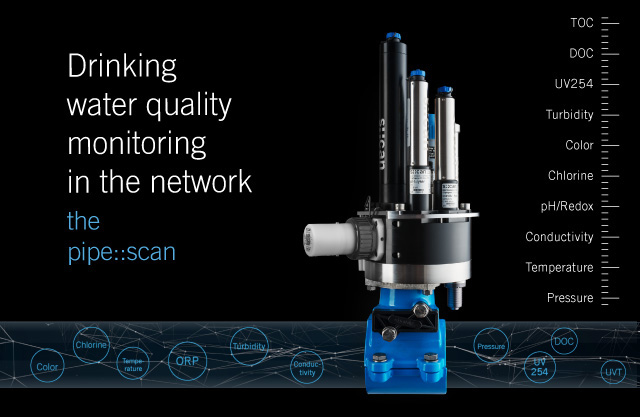 Multiple Parameter Drinking water monitoring in line