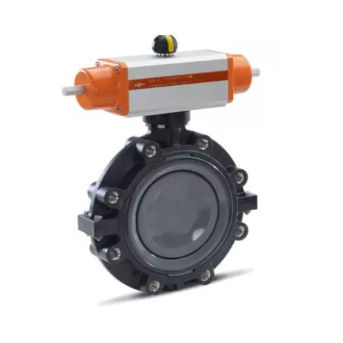 Lug Style Butterfly Valve 578 with actuator