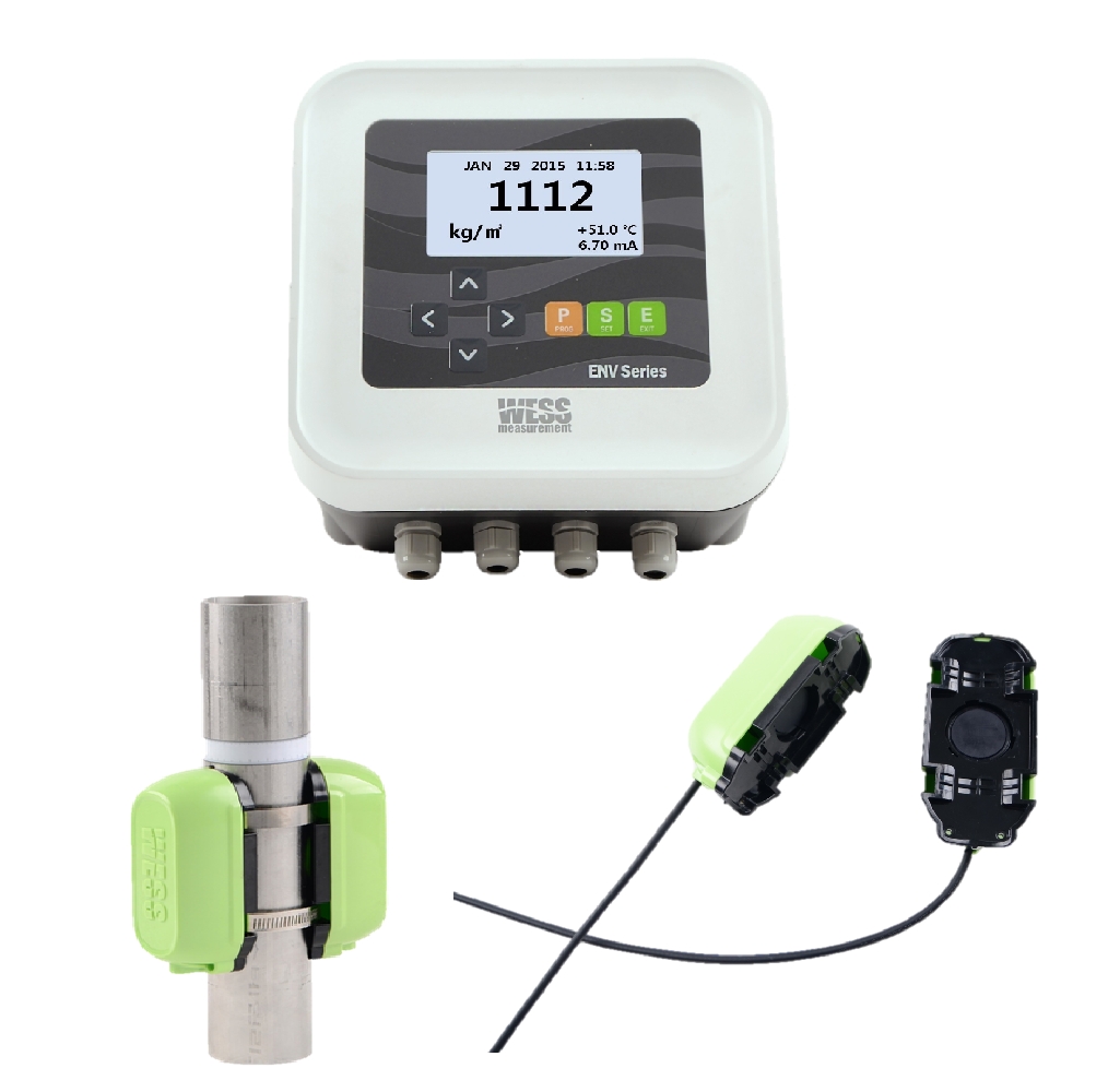 Clamp-On Ultrasonic Sludge Density Meter ENV200-C