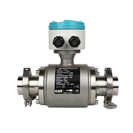 Tri-clamp Electromagnetic Flow Meter QT