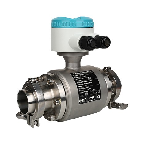 Tri-clamp Electromagnetic Flow Meter QT
